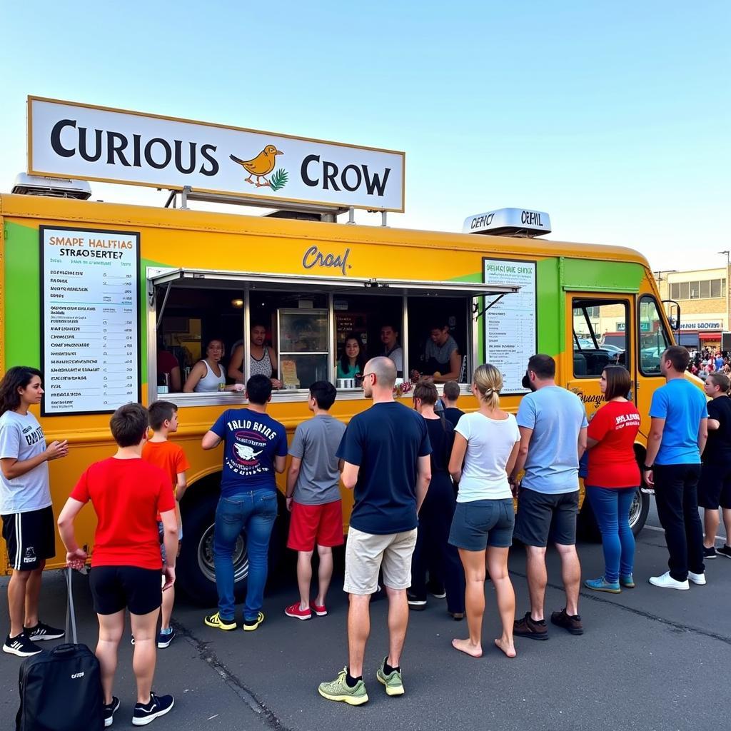 Curious Crow Food Truck Exterior