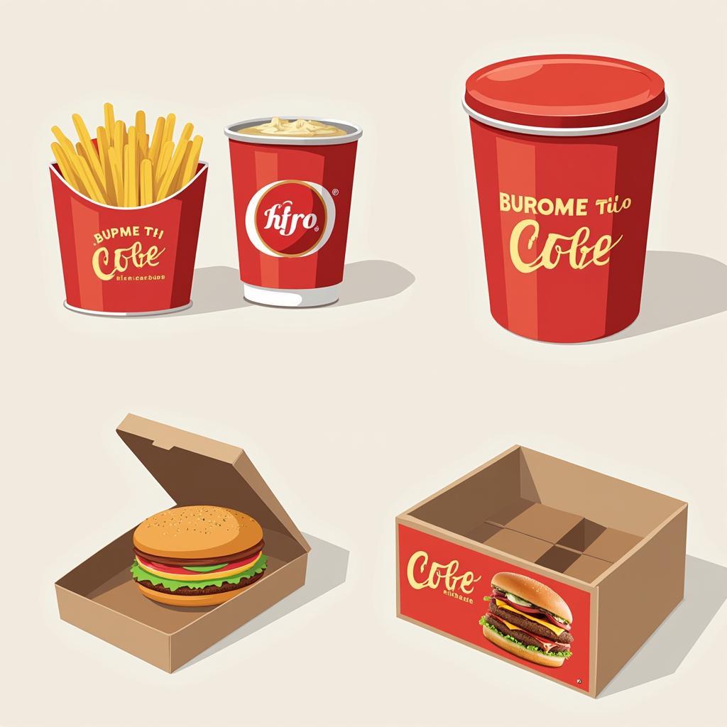 Branded Fast Food Packaging