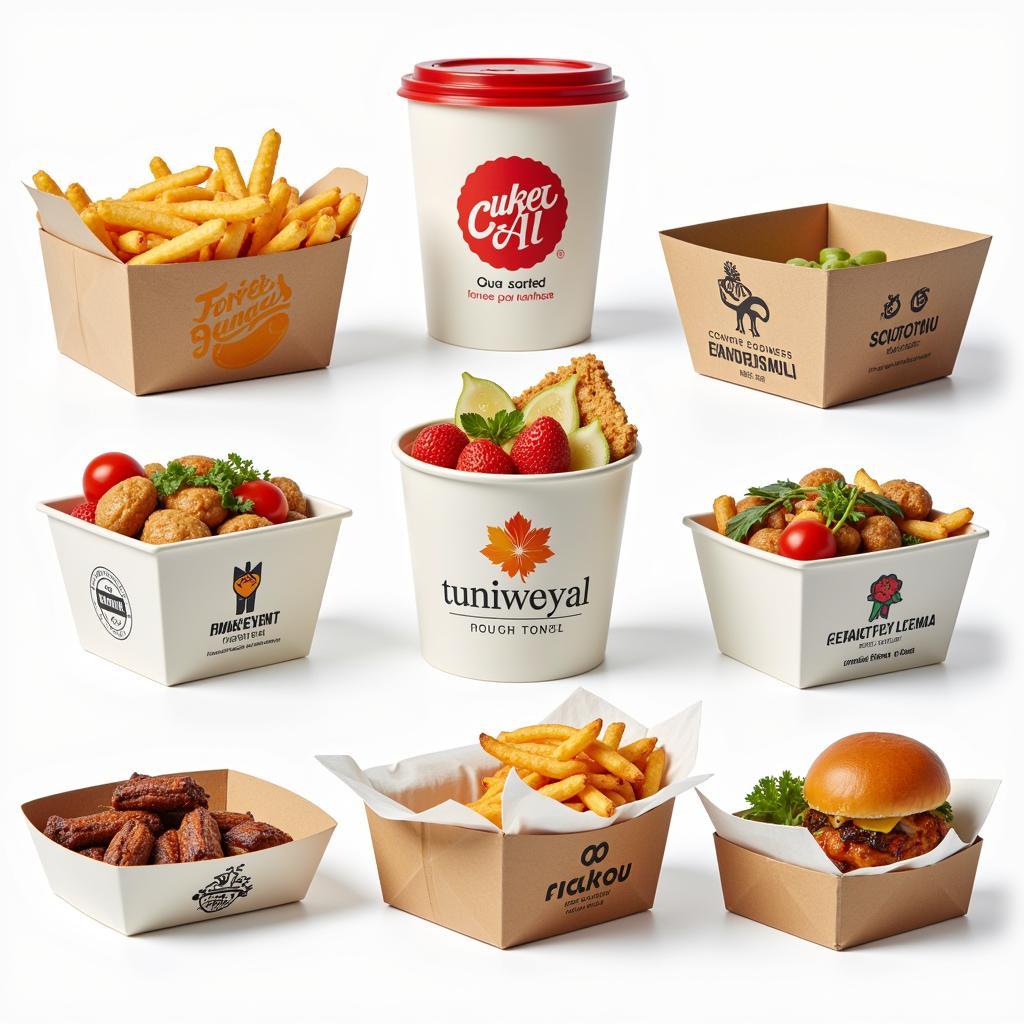 Custom Branded Food Containers