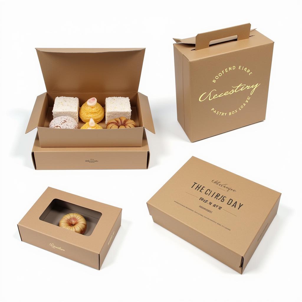 Custom Food Packaging Boxes for Pastries