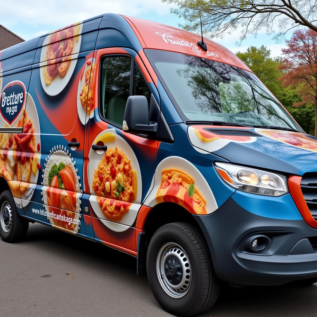 Custom Sprinter Food Van Graphics