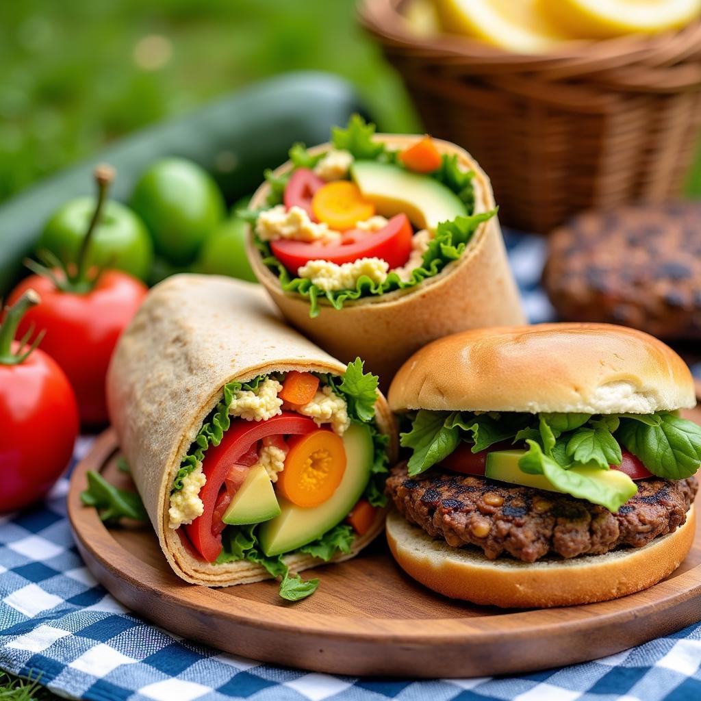 Dairy-Free Sandwiches and Wraps for Picnics