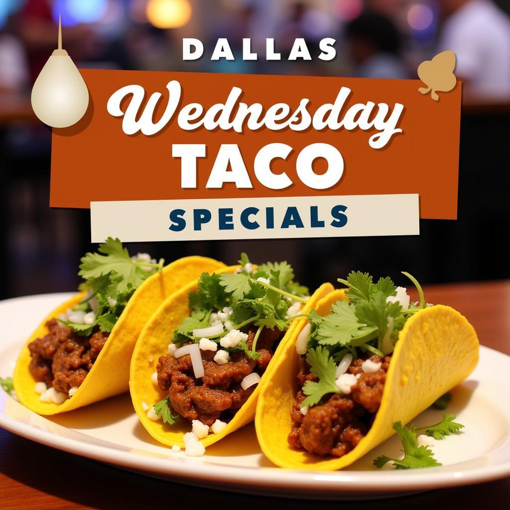 Dallas Wednesday Tacos Special