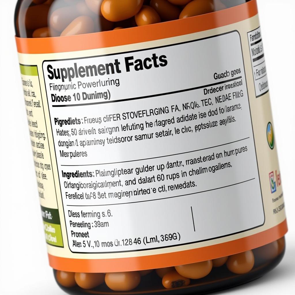 Understanding Supplement Labels