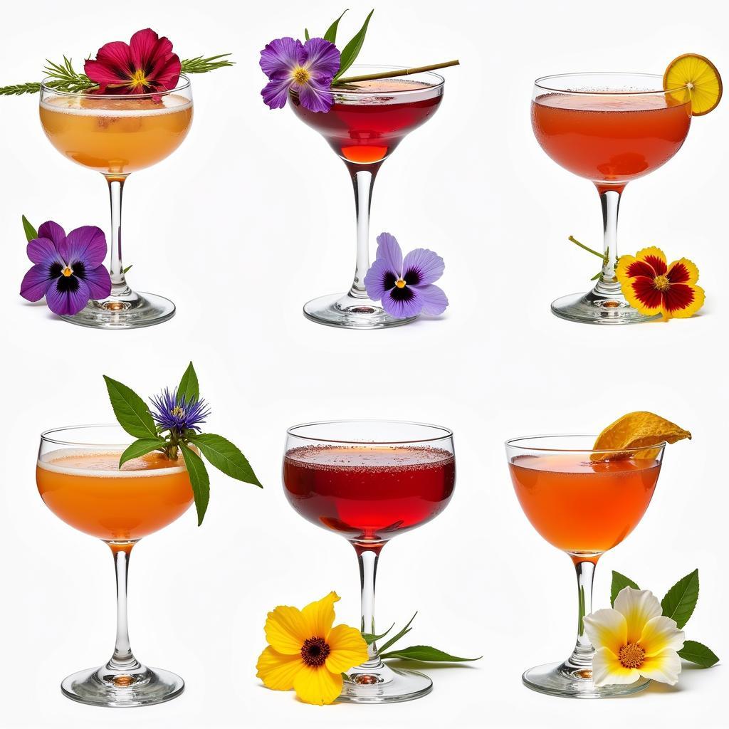 Deeda Blair Inspired Floral Cocktails