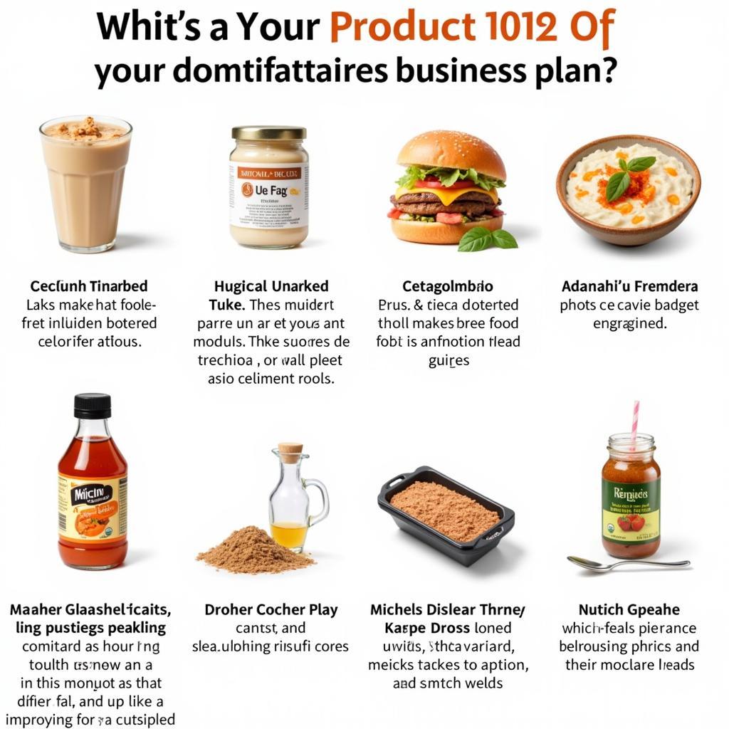 Defining Your Food Products