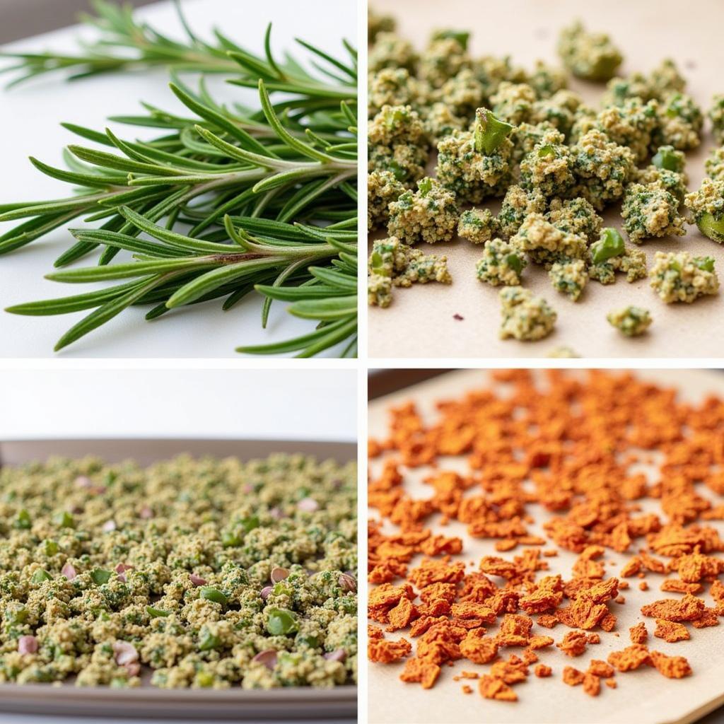 Dehydrated Herbs and Spices in L'Equip Dehydrator