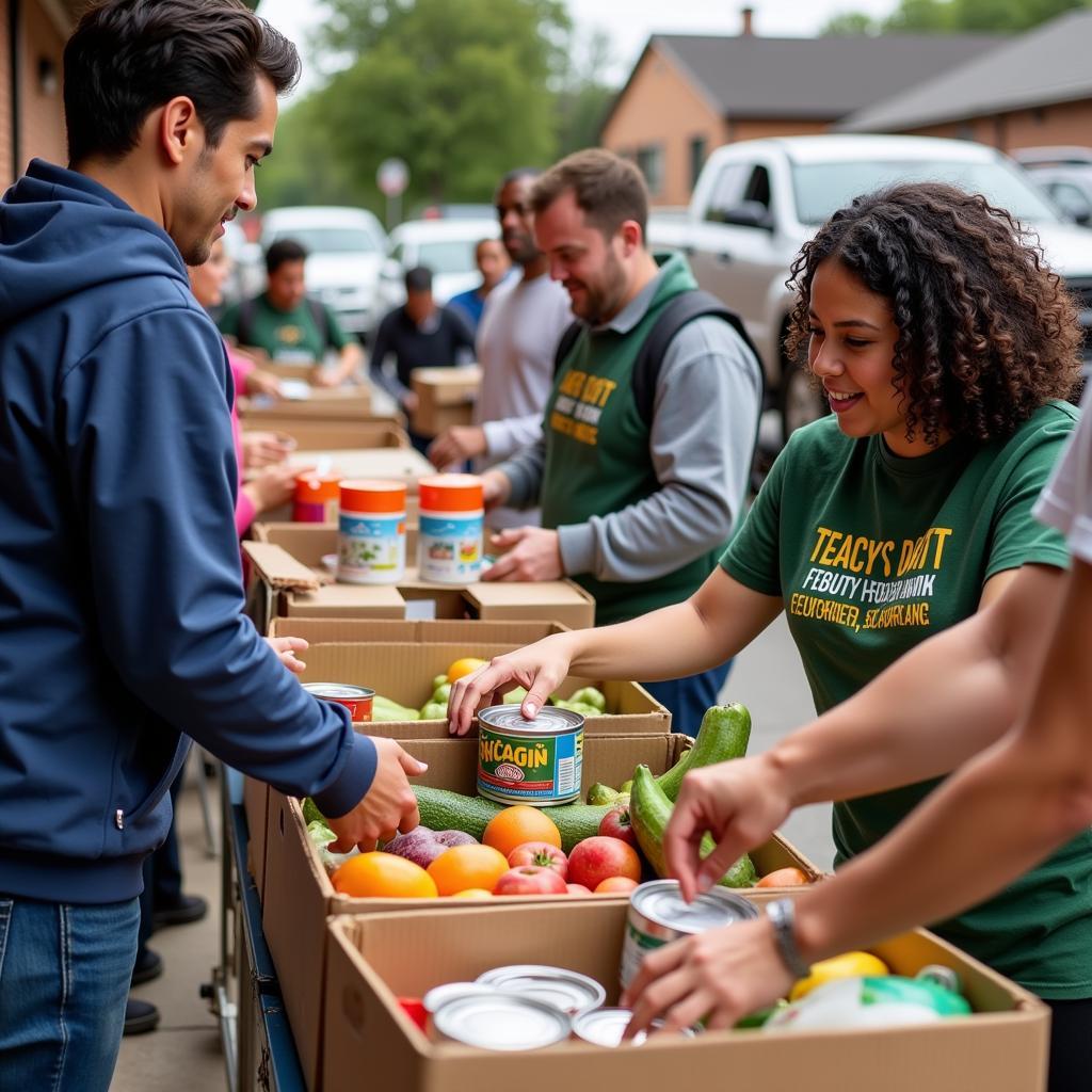 Dekalb County Food Bank Distribution Event