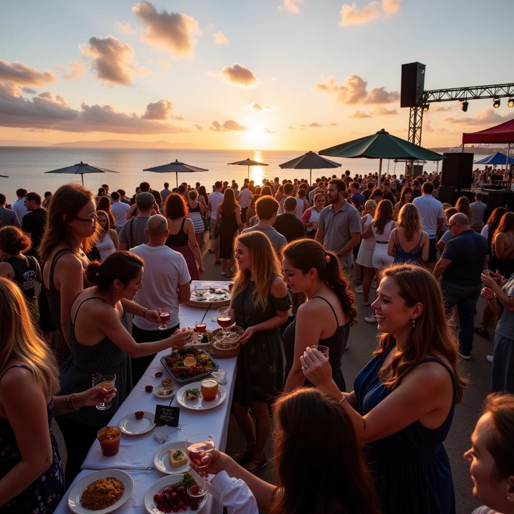 Del Mar Wine and Food Festival Atmosphere