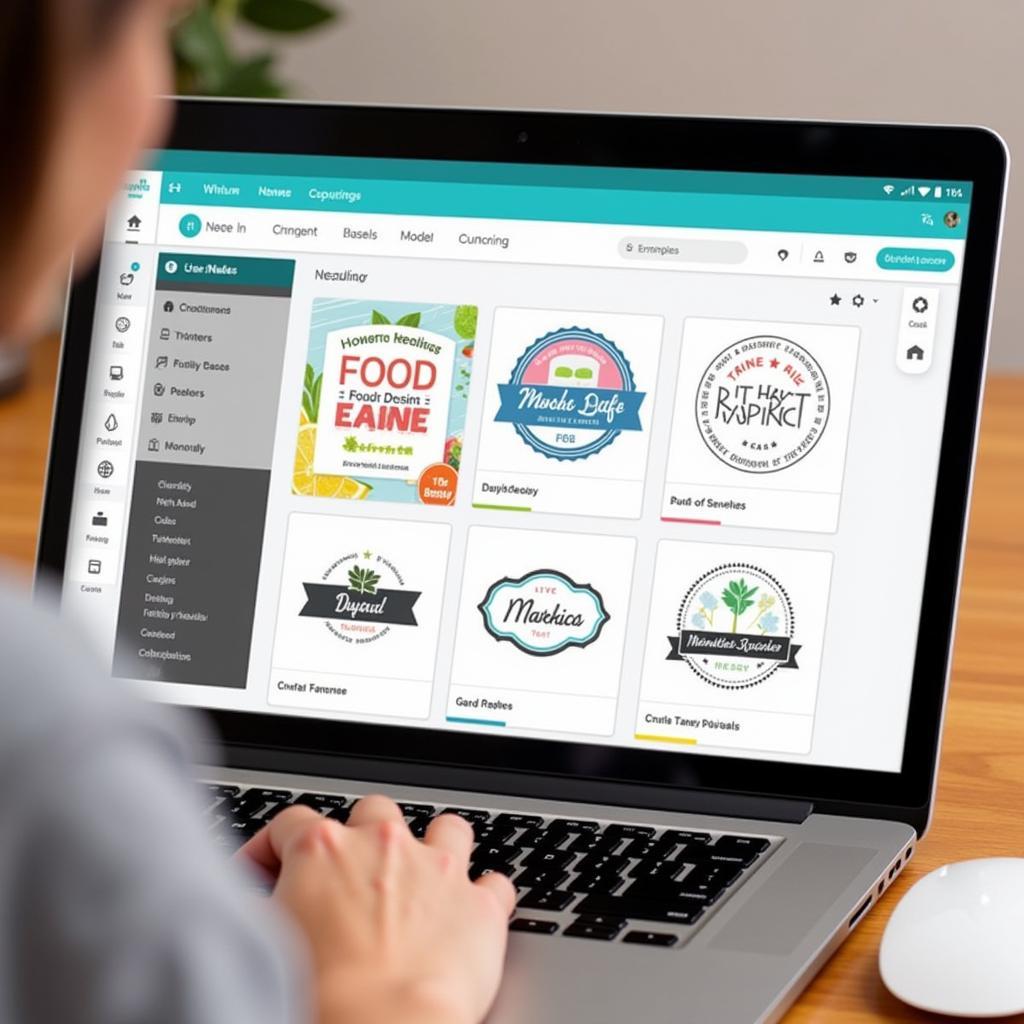 Designing Custom Food Labels Using Online Tools