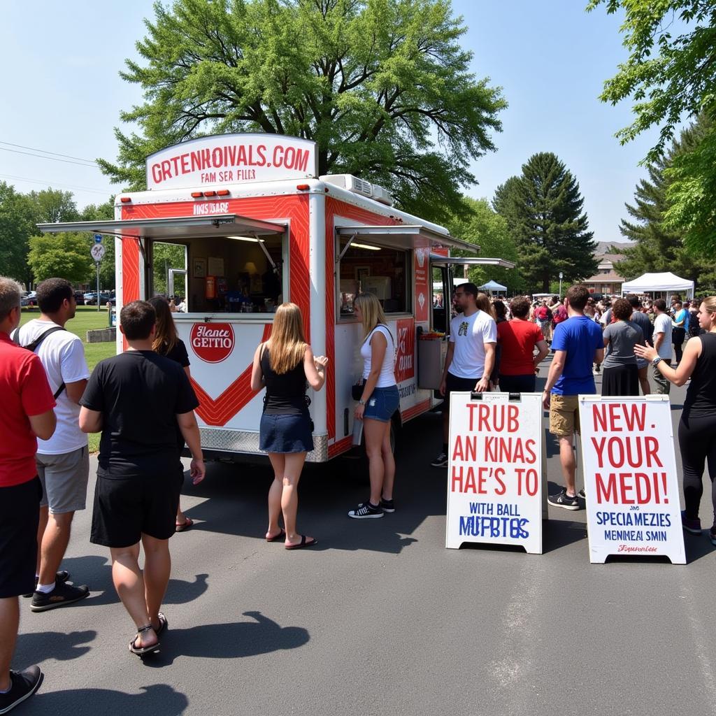 Marketing a food truck in DFW