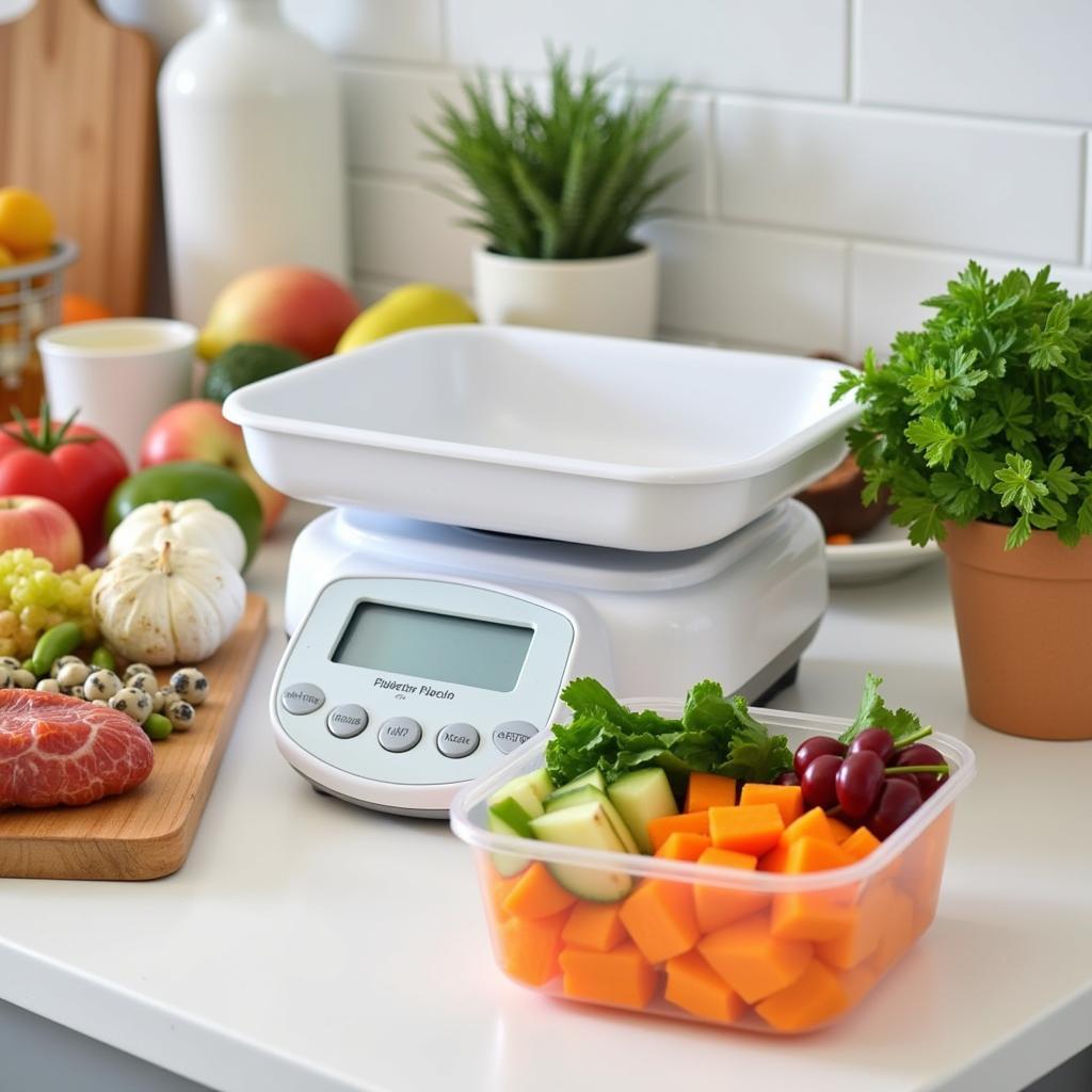 Incorporating a diabetic food scale into daily routine