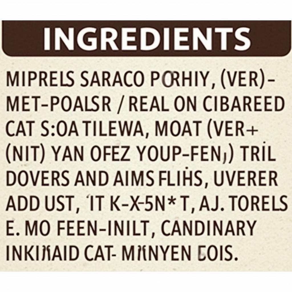 Diamond Naturals Canned Cat Food Ingredients List