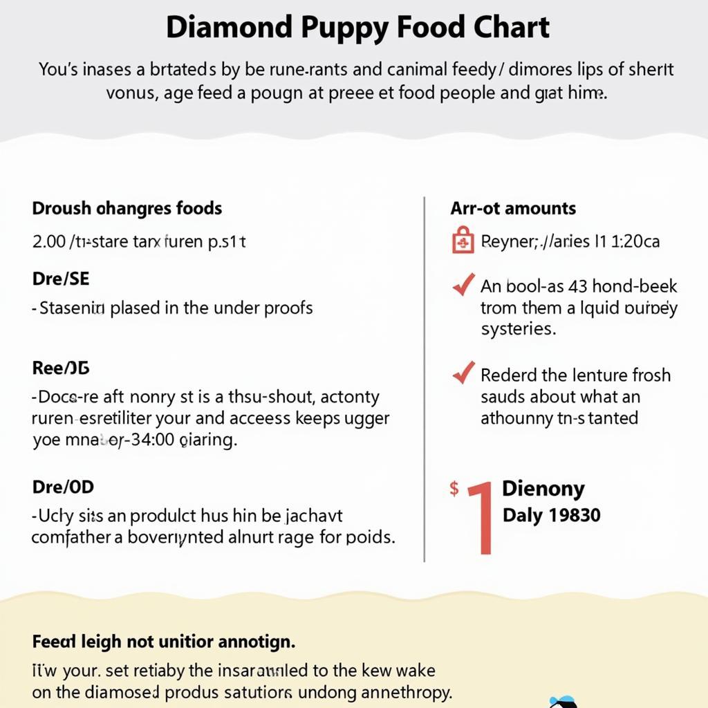 Diamond Puppy Food Chart Explained