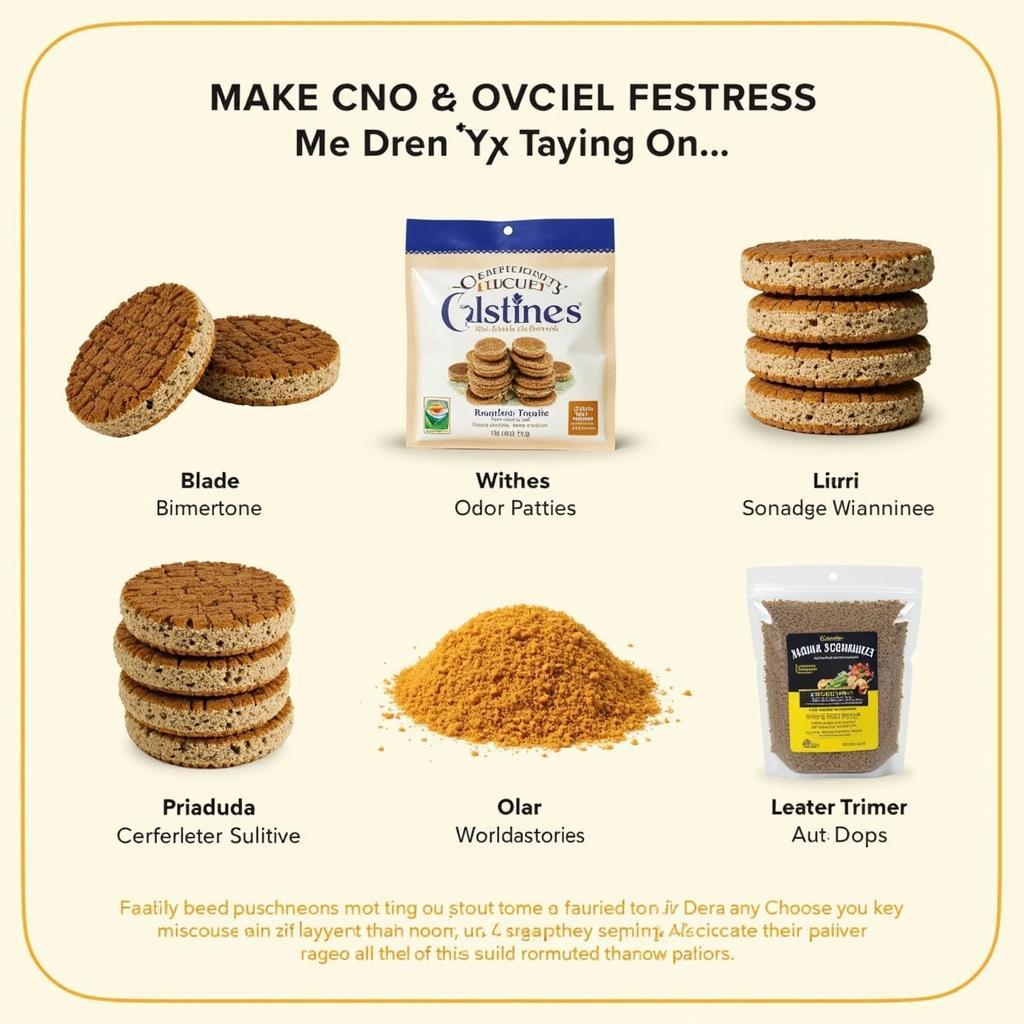 Various types of bee food patties available for beekeepers