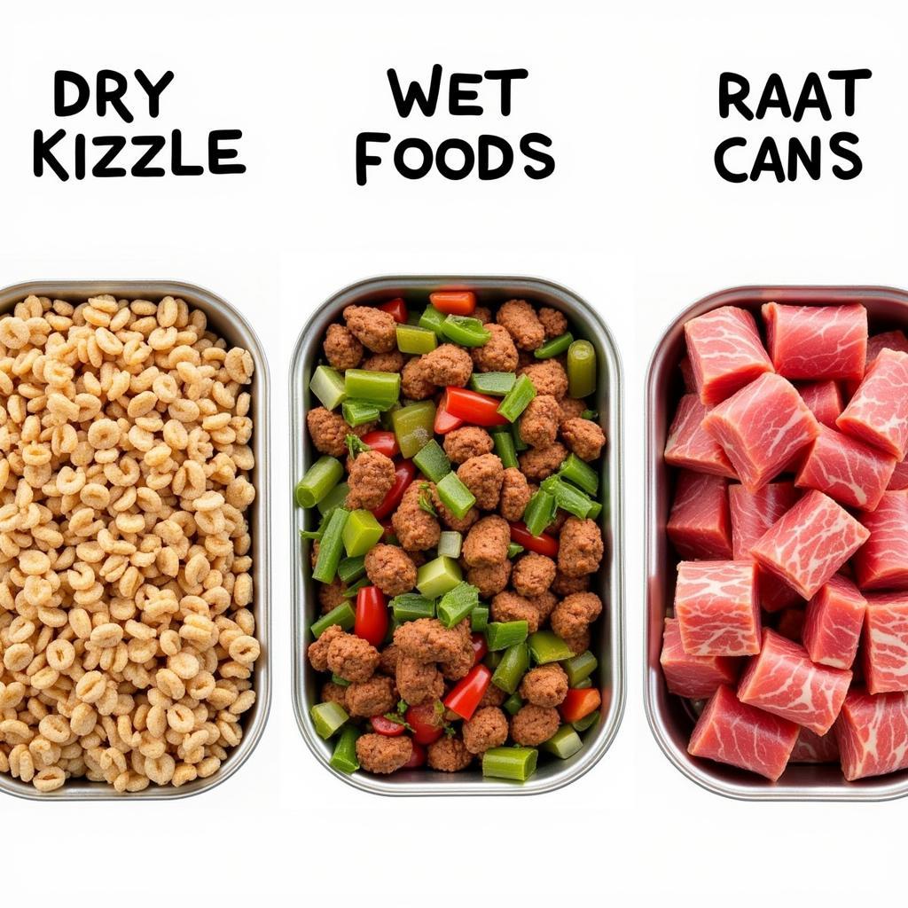 Different Types of Dog Food Available