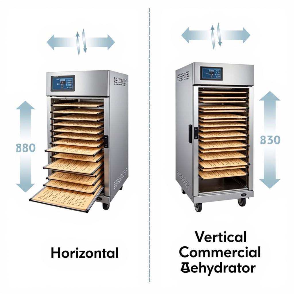 Comparing Horizontal and Vertical Airflow Commercial Food Dehydrators