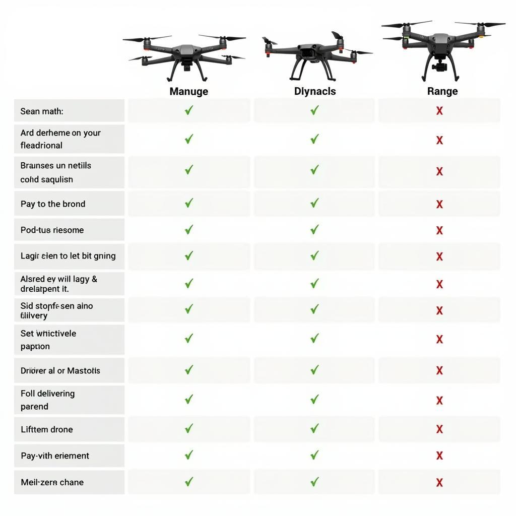 Different Types of Food Delivery Drones