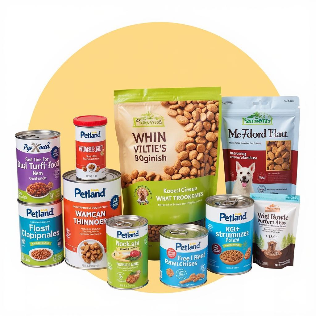 Different Types of Petland Dog Food