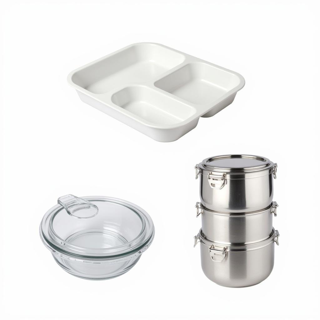 Various save a day food tray types