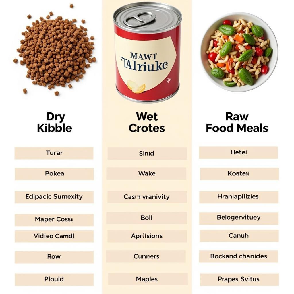 Comparing Dry, Wet, and Raw Pet Food