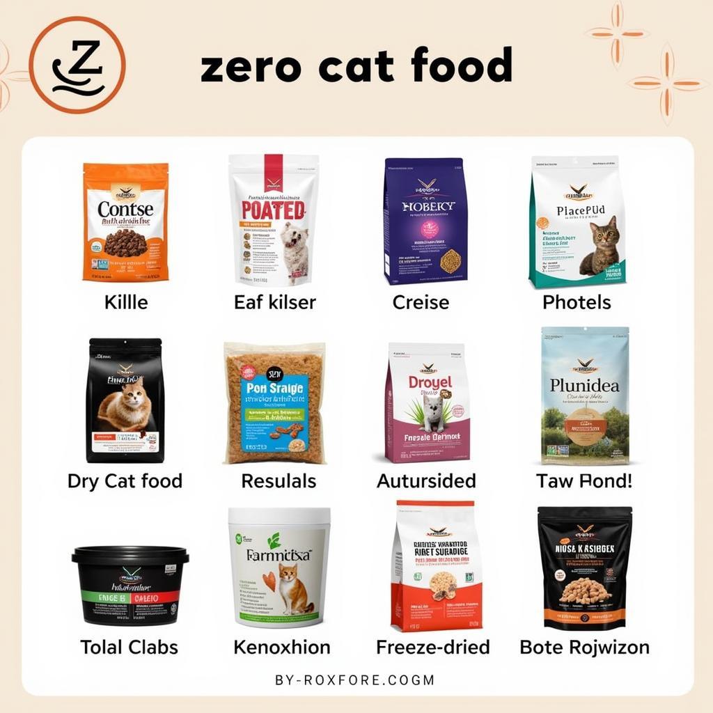 Different Types of Zero Cat Food