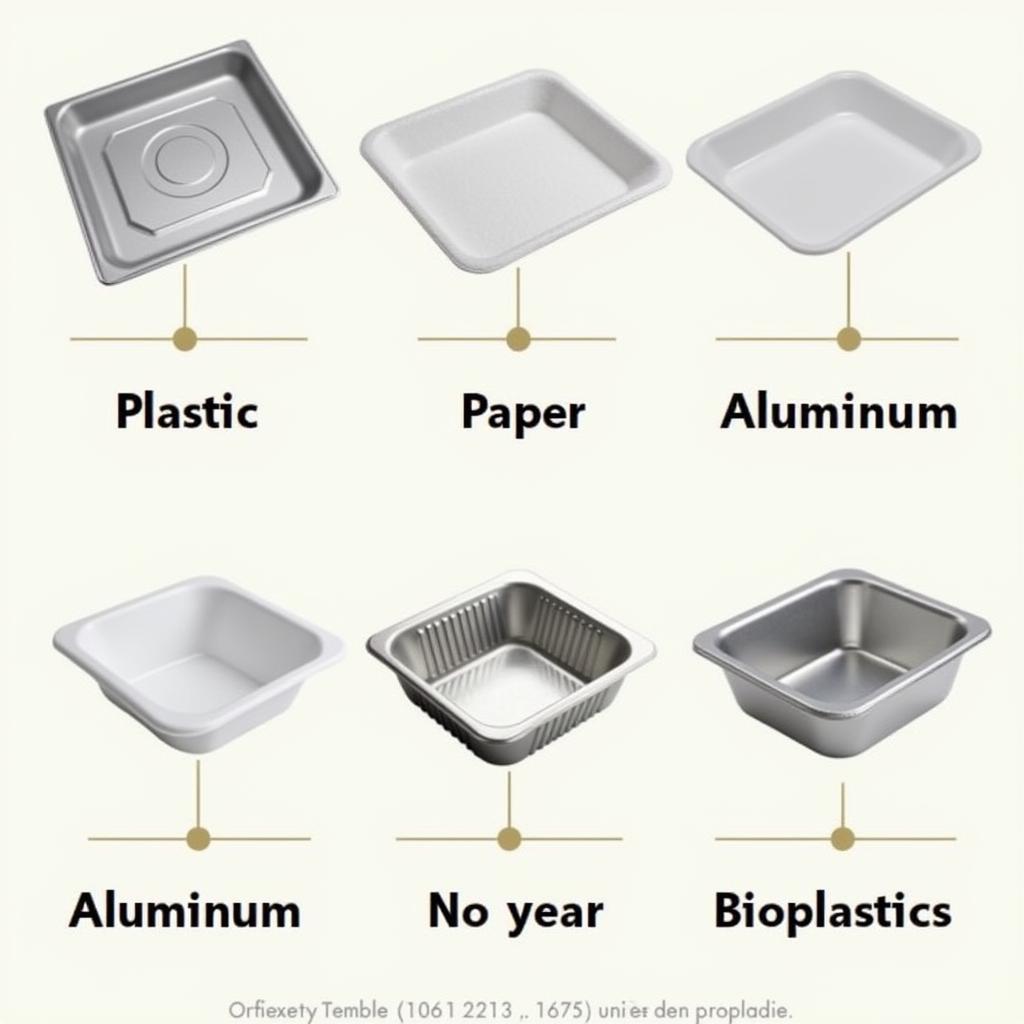 Disposable Food Tray Materials Comparison