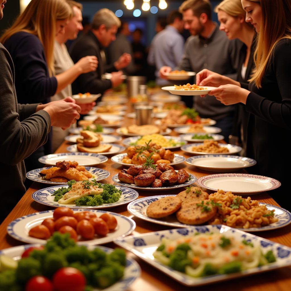 Disposable Plates for a Party