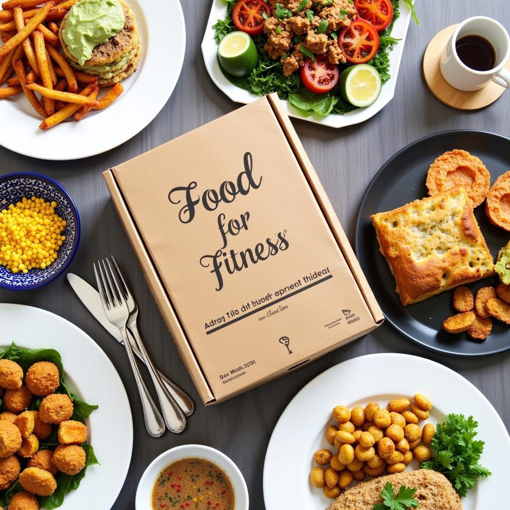 Diverse Meal Options Available Through Fitness Food Delivery