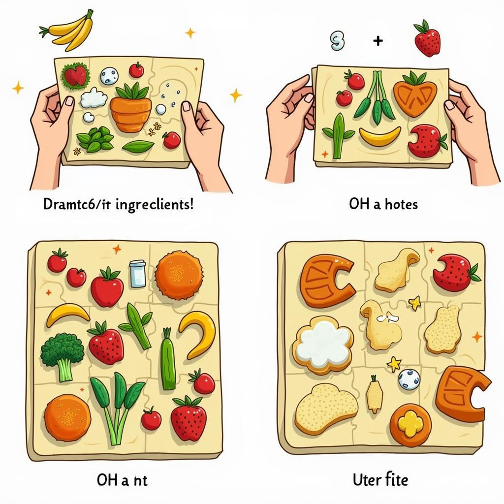 Creating a DIY Food Puzzle