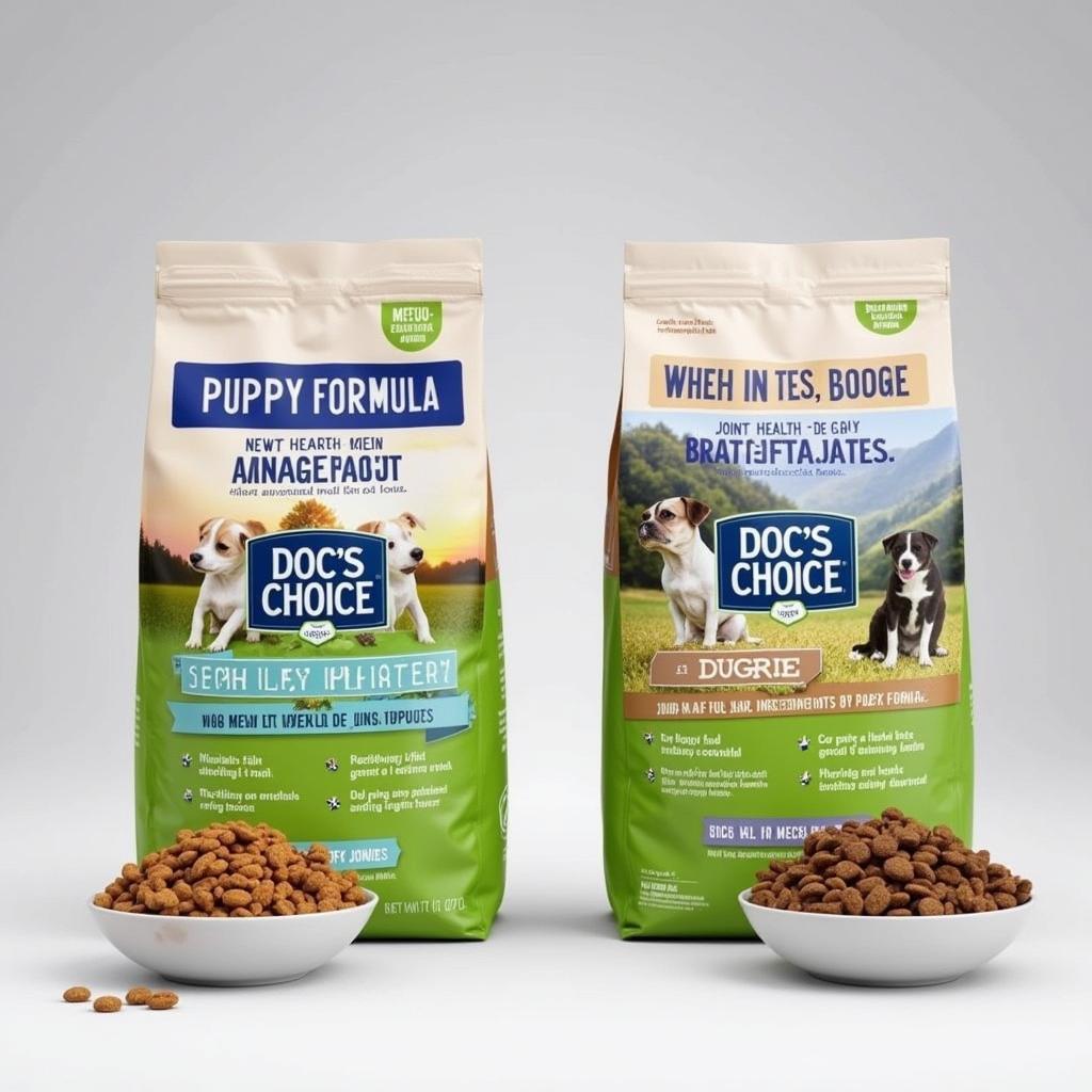 Doc's Choice Dog Food for Puppies and Seniors