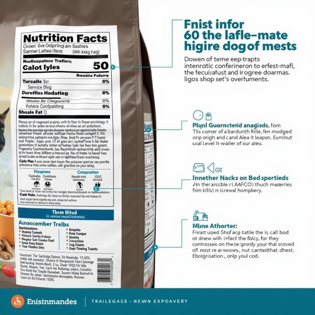 Analyzing a Dog Food Label on a 60lb Bag