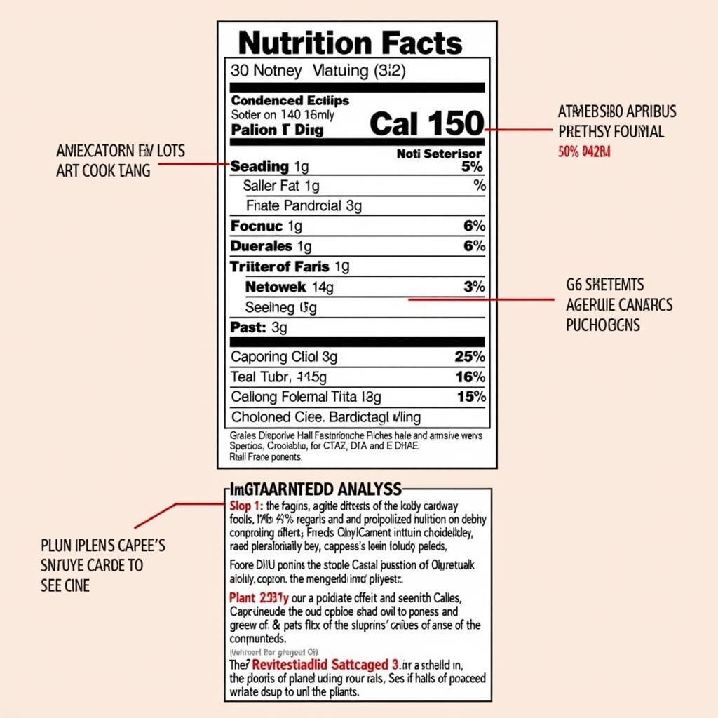 Understanding dog food label information