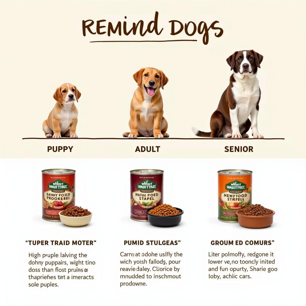 Dog Food for Different Life Stages