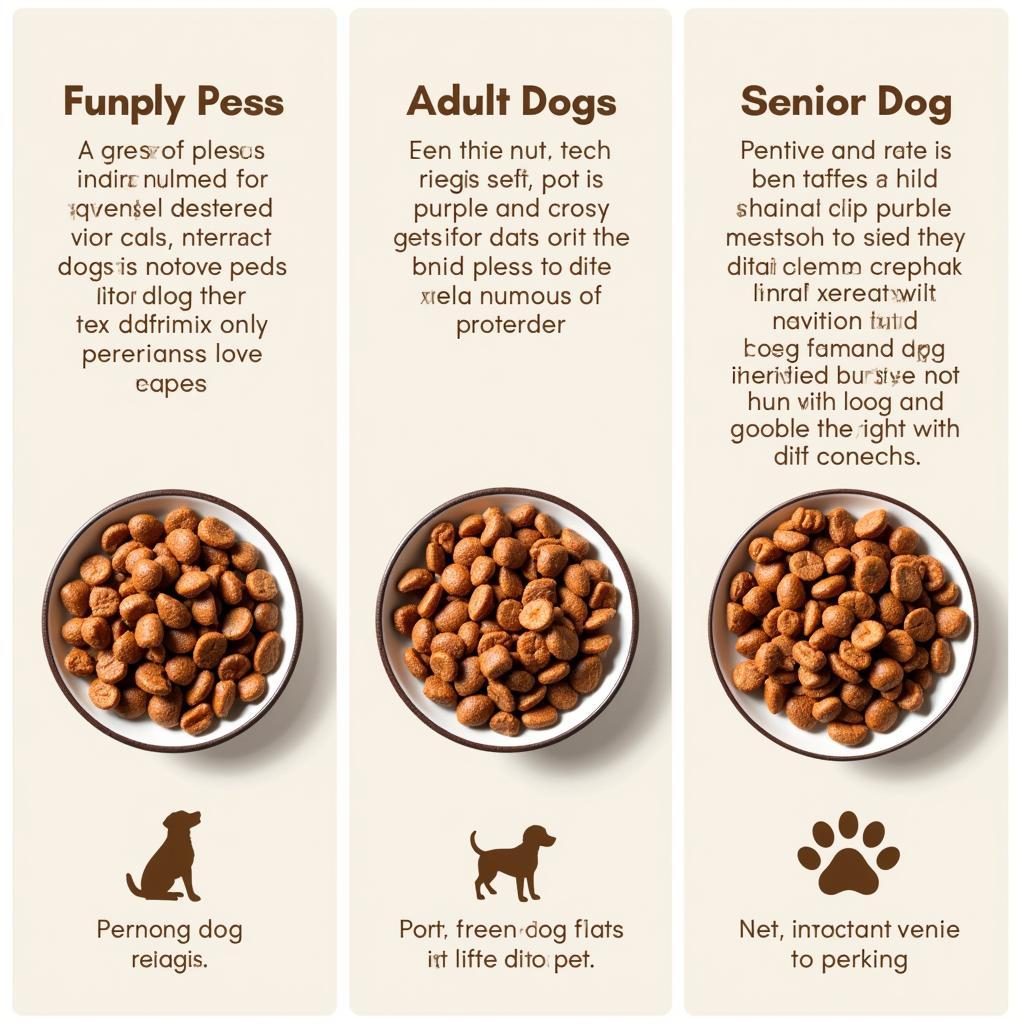 Tailoring Dog Food to Different Life Stages