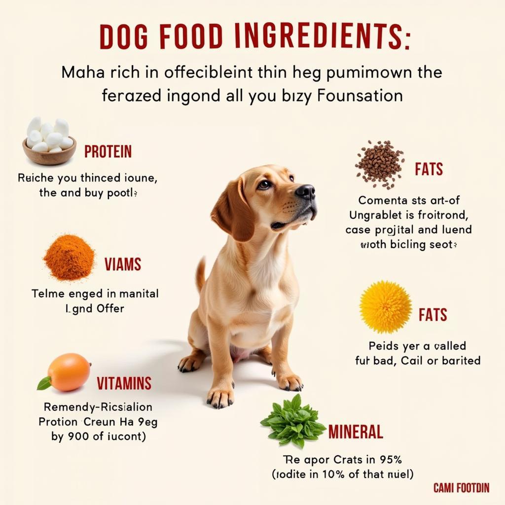 Essential Nutrients in Dog Food