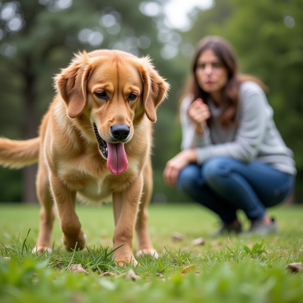 Dog Vomiting Due to Sensitive Stomach