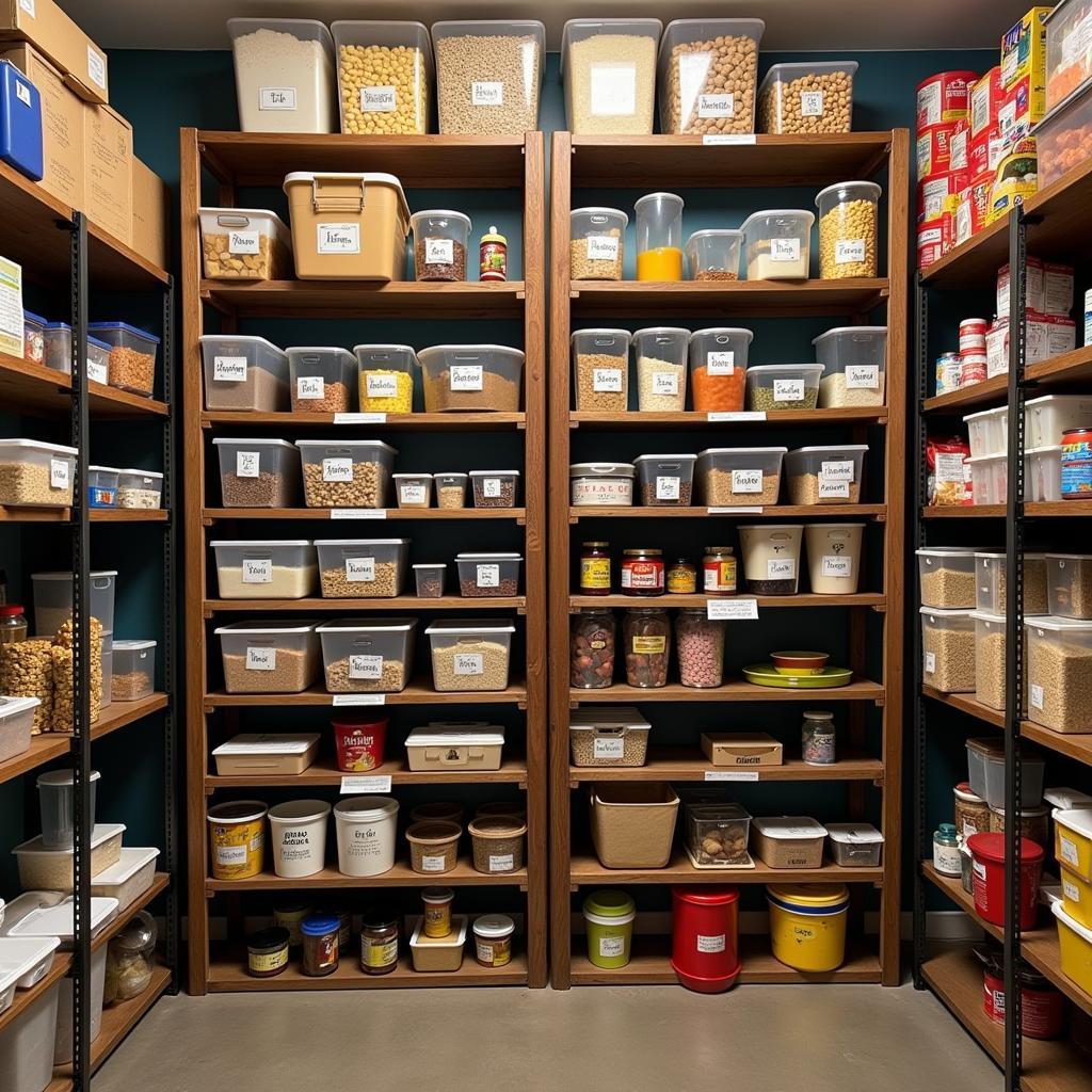 Organized Doomsday Food Supply