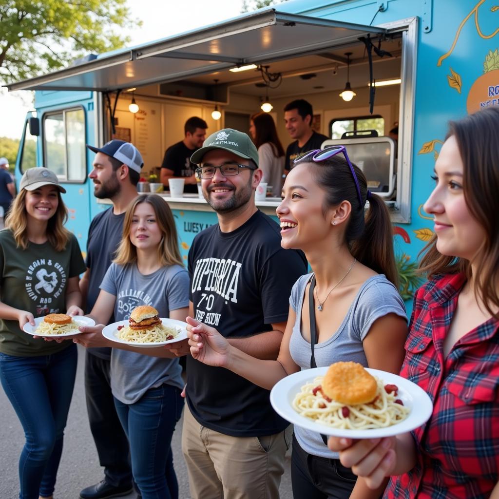 Down on the Bayou Food Truck Customers