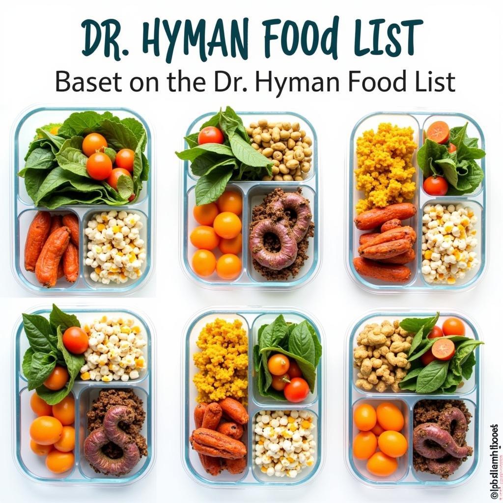 Dr. Hyman Food List Meal Prep