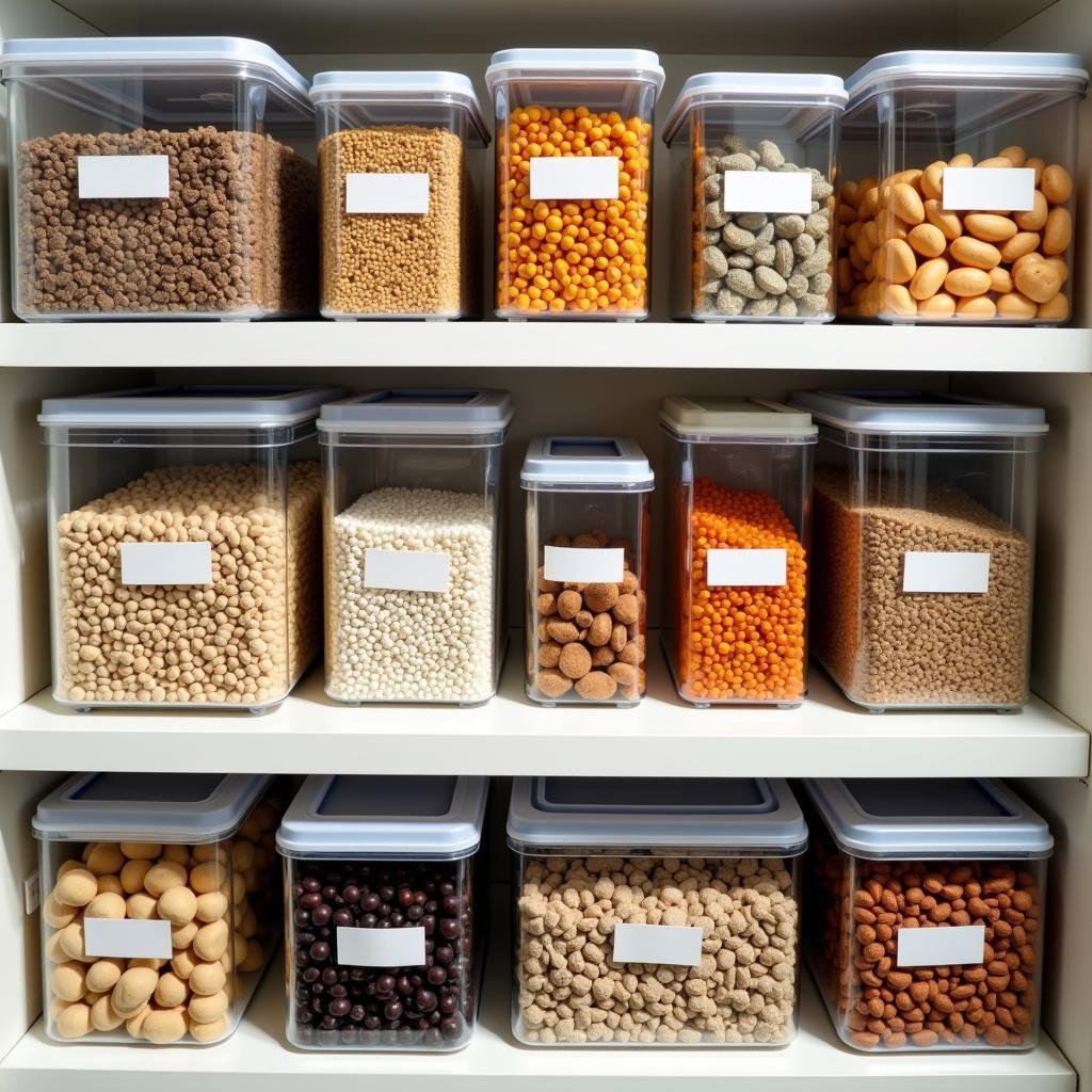 Dried Food Storage Containers