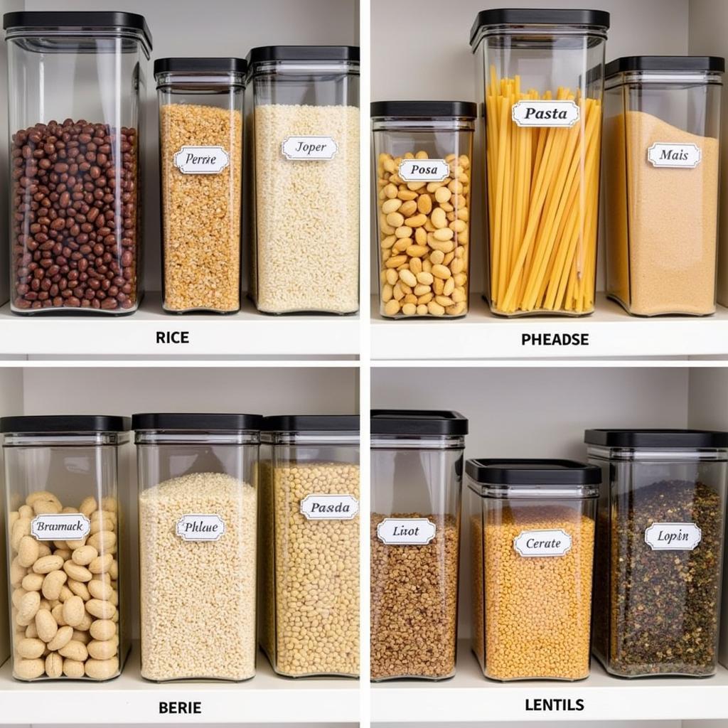 Dried Goods Pantry Storage