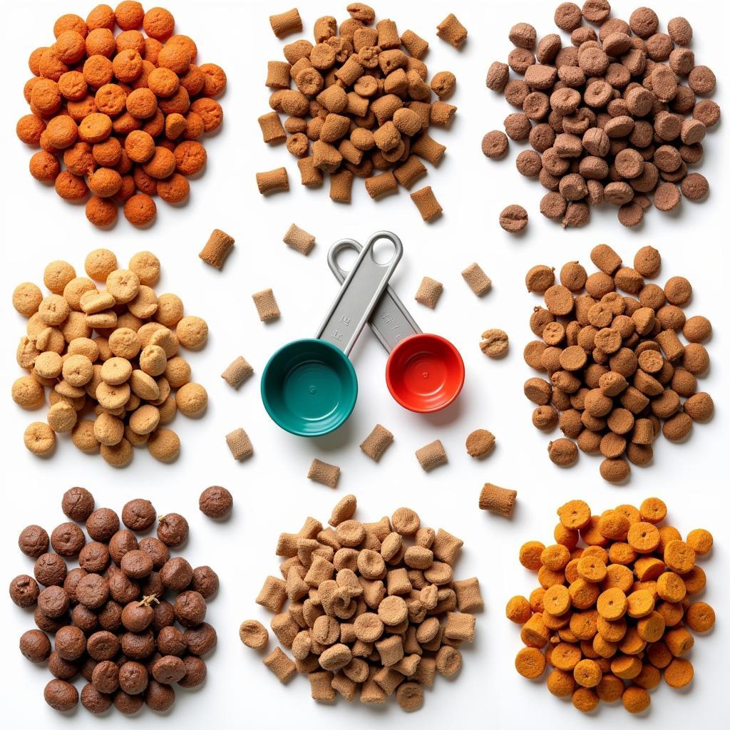 Dry Kibble Dog Food Variety