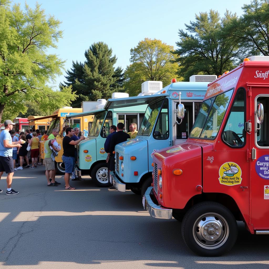 Dublin Ohio Food Trucks Variety of Cuisines