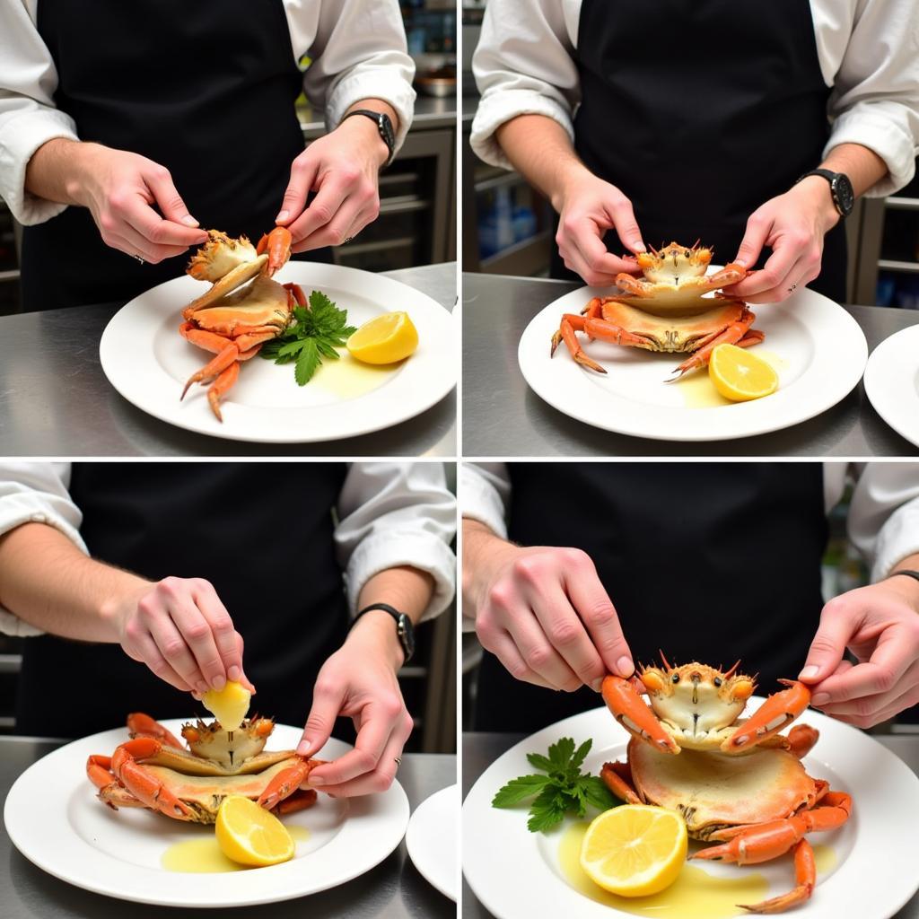 Preparing a Dungeness Crab Dinner