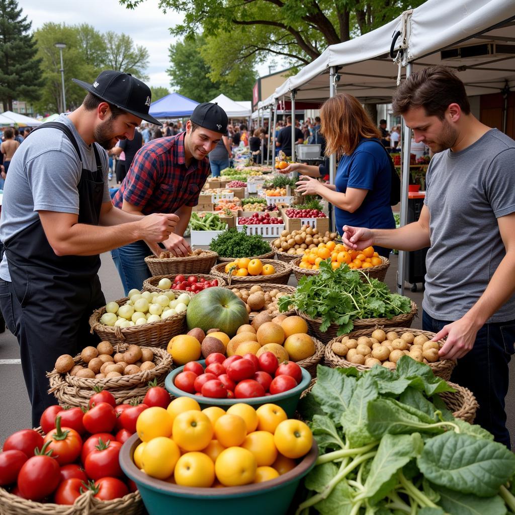 Durango Farmers Market showcasing vibrant local produce