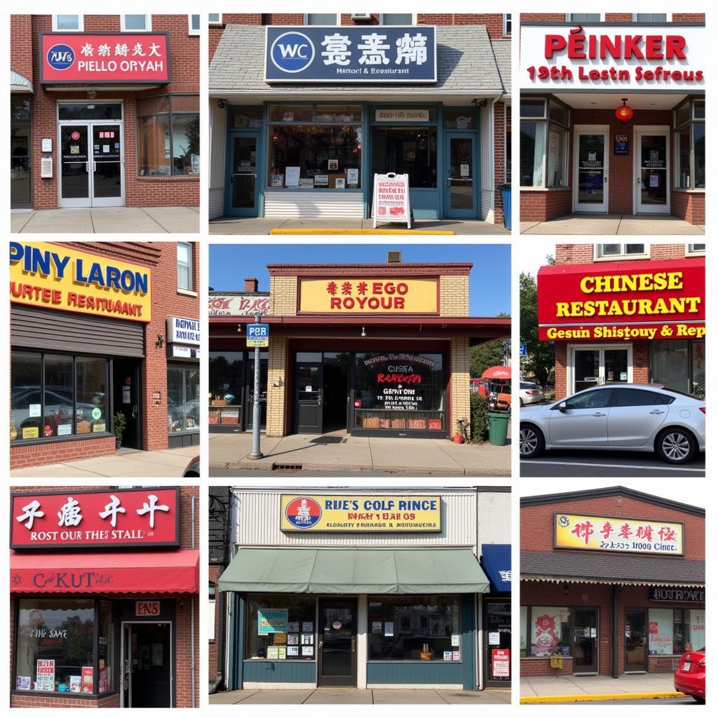 Diverse Chinese Restaurants on East Islip Main St