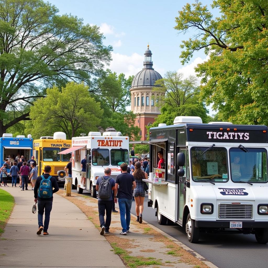 Easton Park Food Truck Variety: Diverse Culinary Offerings