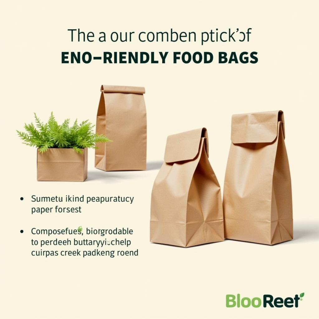 Eco-Friendly and Compostable Paper Food Bag Options