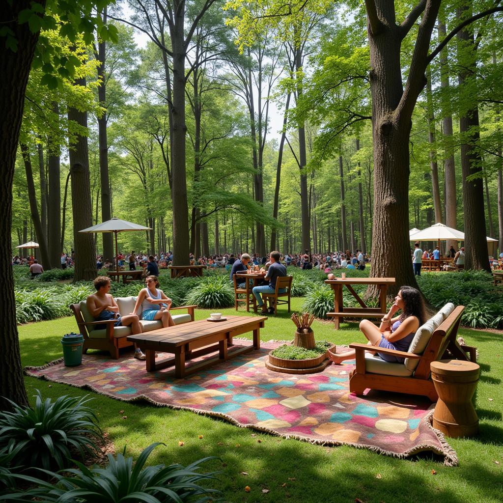 Electric Forest Food Picnic Area